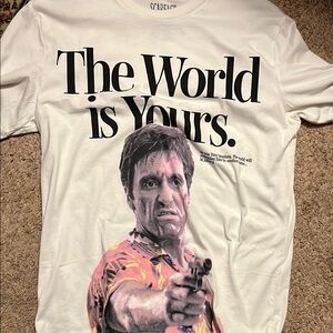 White Short Sleeve Graphic Tees